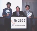 Allan Dyer (Yui Kee), Greg Fonti (Eurosoft) and Savio Chan (Yui Kee) at the product launch. 