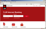 Fake NAB Internet Banking Login Page